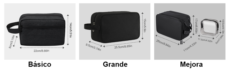 Чоловічий дорожній косметичний набір, жіноча культбагер великого розміру, косметичка-органайзер з подвійною блискавкою, чорна (#3)