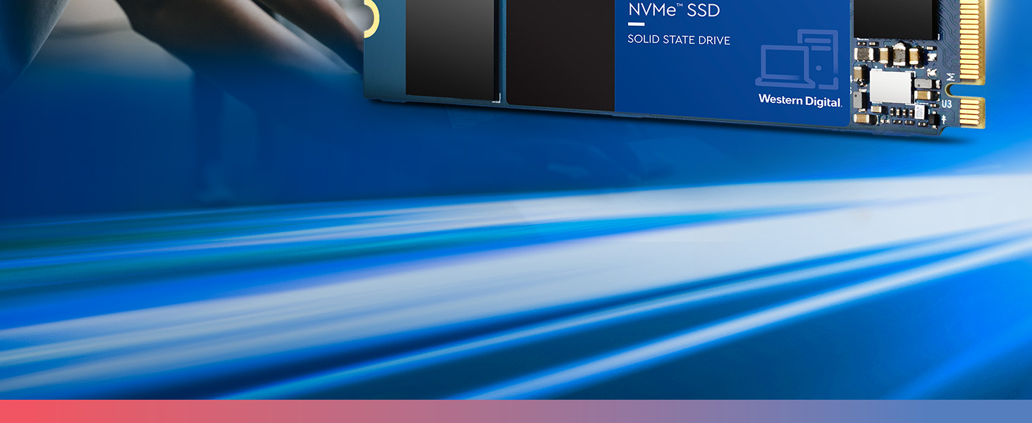 SSD накопичувач WD Blue SN550 1 TB NVMe M.2 - висока швидкість, внутрішній