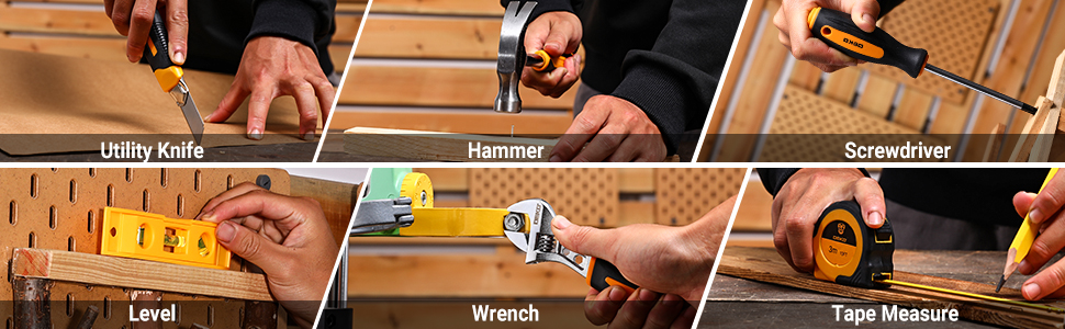 Набір інструментів DEKO 133-частини: акумуляторний дриль-шуруповерт, для ремонту та домашнього майстерства