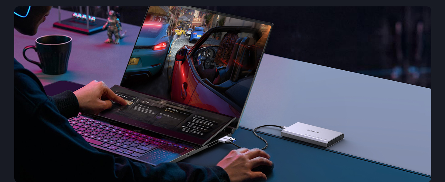 Зовнішній корпус для HDD/SSD ORICO 2.5