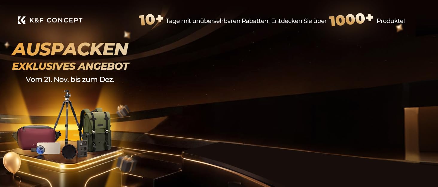 Монопод K&F Concept MS16 - 160см, алюміній, 5 секцій, для DSLR/DSLM/компактних камер