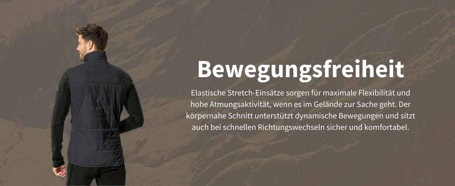 Жилет чоловічий VAUDE Sesvenna Vest IV чорний/чорний