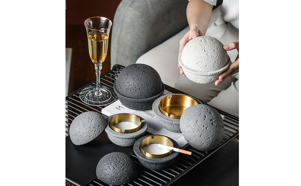 Відро для сміття на вулицю та балкон - герметичне, як стильний декор. Підходить для бетону та нержавіючої сталі (чорний). (Білий - B, S)