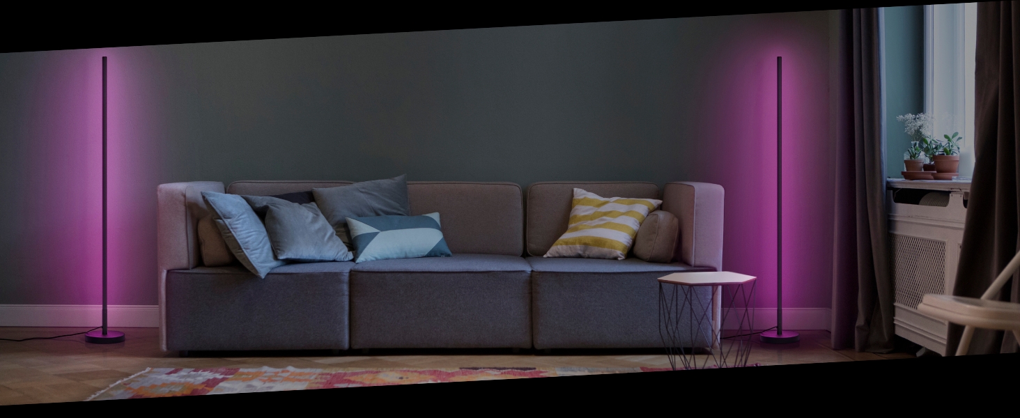 LED-стійка LEDVANCE SMART+ WIFI, 140 см, білий колір, 14 Вт, 1170 лм, регульоване світло, диммування, керування через додаток, 2700-6500K, функція музичного ритму