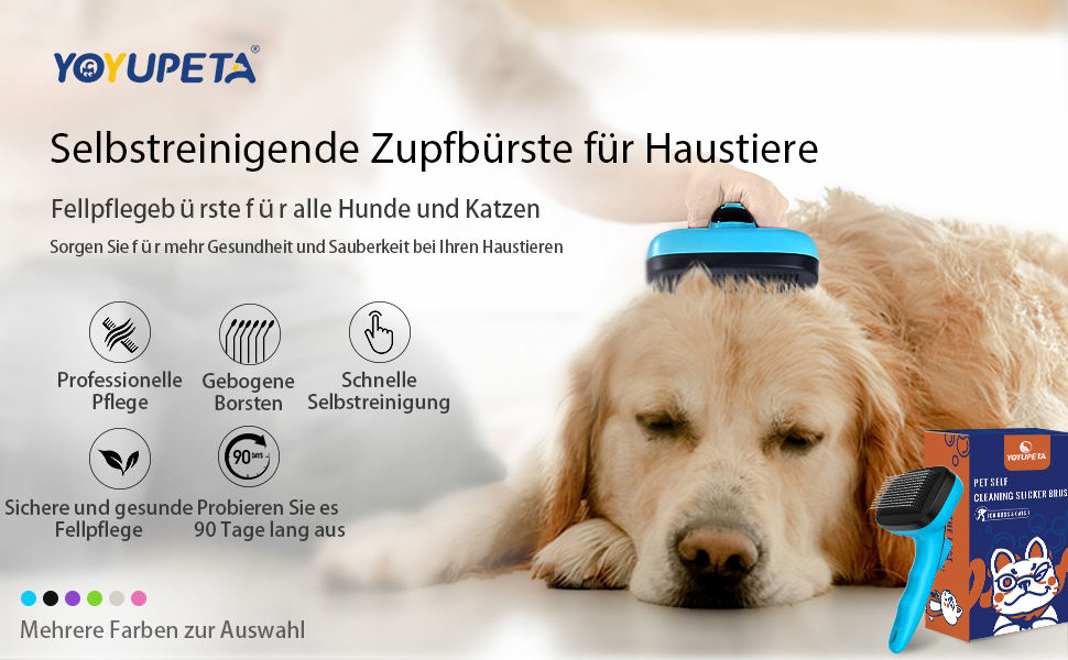 Щітка для собак і котів - самоочисна, легка в очищенні, зменшує випадання шерсті, видаляє волосся, для тварин з довгим та коротким хутром, зелена