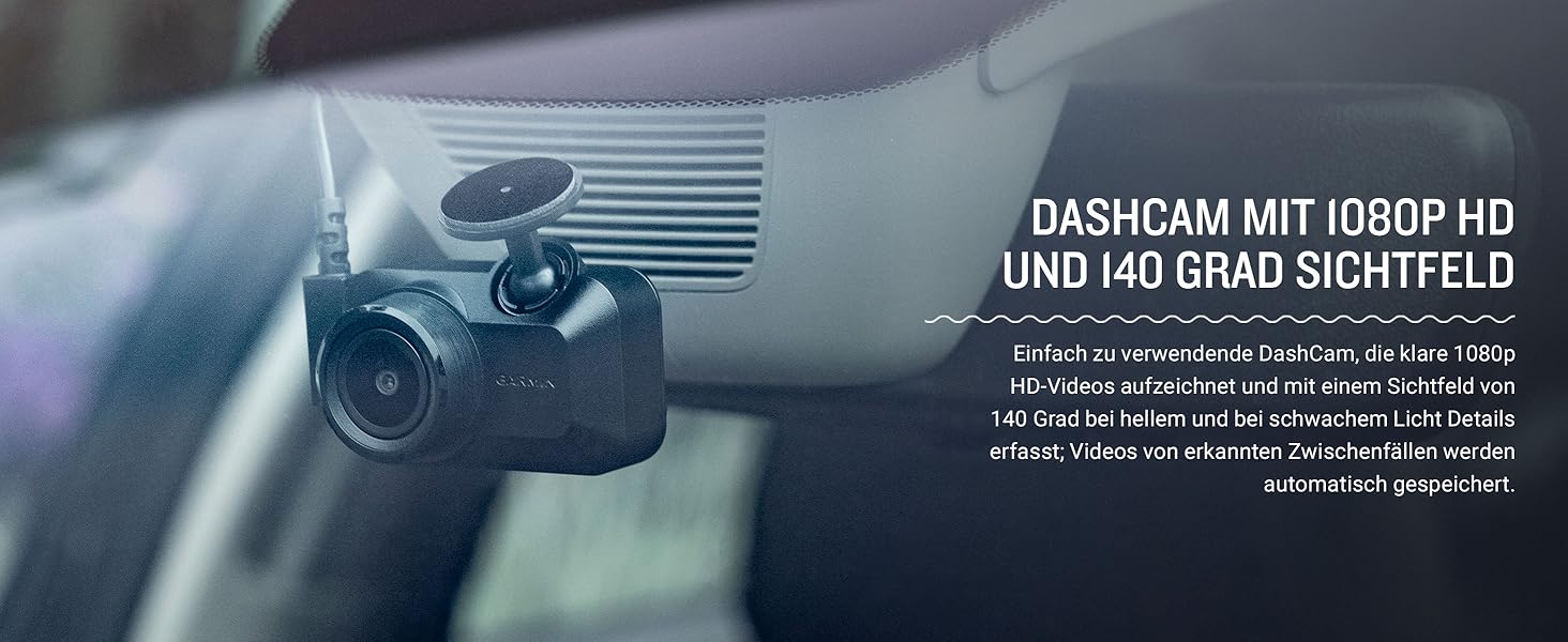 Відеореєстратор Garmin Dash Cam Mini 3: компактна камера з 1080p HD, кутом огляду 140° та автовизначенням ДТП