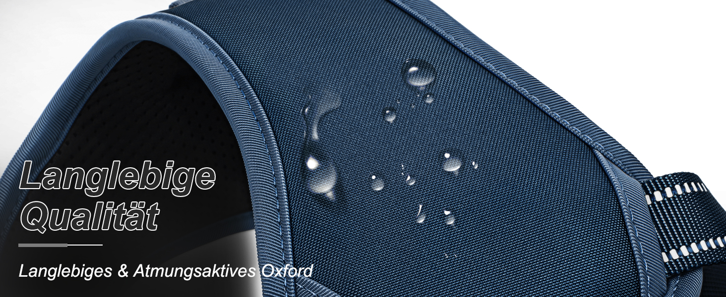 Шлейка для собак HEELE з розподілом навантаження, світловідбиваюча, з м'якою ручкою, контроль, 2 металеві кільця, для собак маленьких, середніх та великих порід, Aree, Зелена, C-Aree Grün (L, Uni-Königsblau)