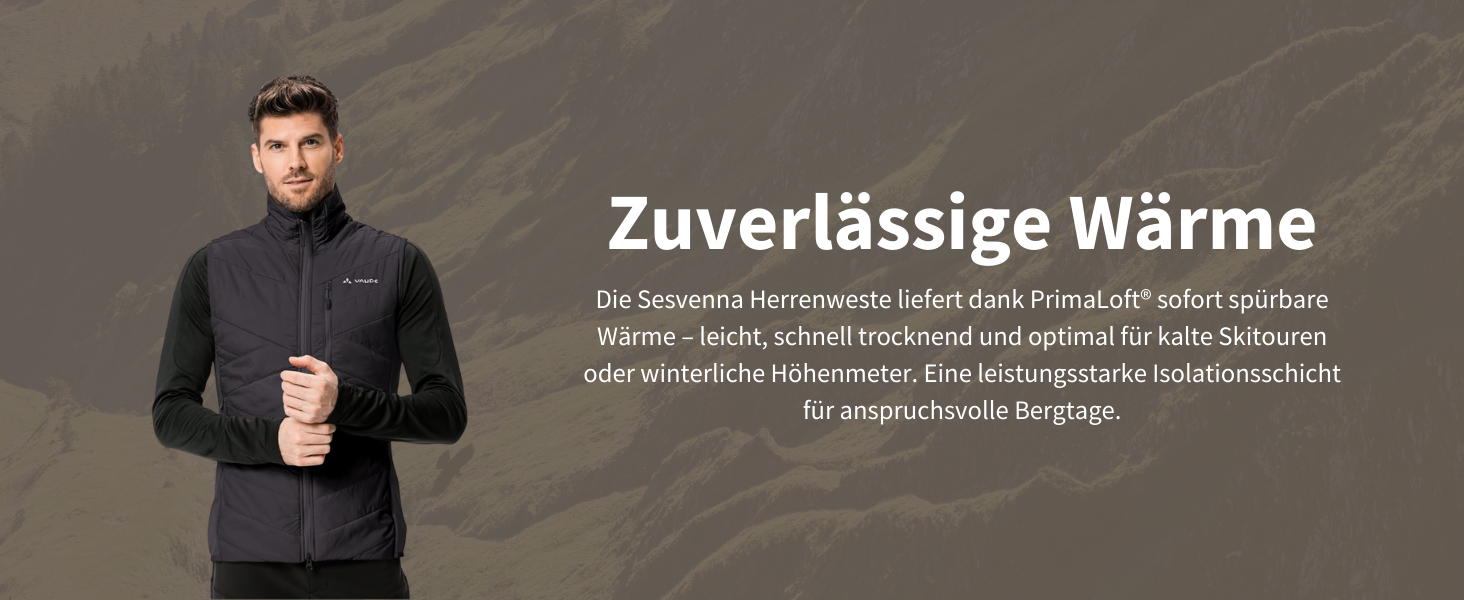 Жилет чоловічий VAUDE Sesvenna Vest IV чорний/чорний