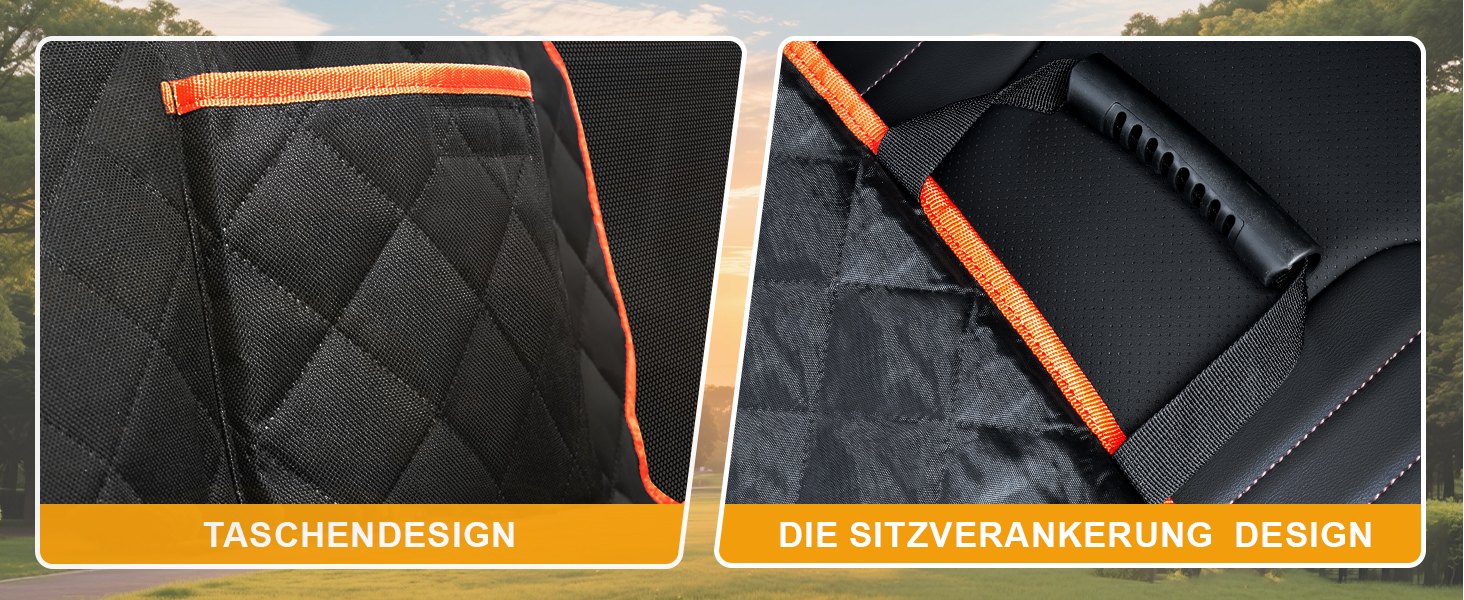 Автомобільна захисна накидка на заднє сидіння для собак, 600D, водовідштовхувальна, стійка до подряпин, з боковими захистами та оглядовим вікном, універсальна, для собак