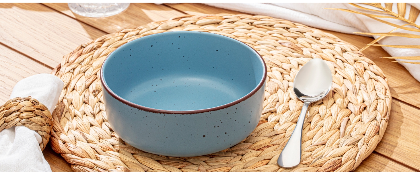 Набір мисок Sänger Bombay Basalt (4 шт.) з базальту, 700 мл: миски для мюслі, супів, салатів, для 4 осіб, стійкі до подряпин, мікрохвильової печі та посудомийної машини, фіолетовий колір