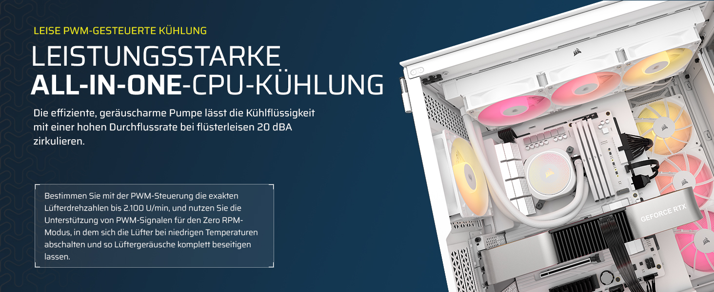 Система водяного охолодження Corsair Nautilus 360 RS для CPU – 360 мм AIO, тиха, з підсвічуванням ARGB, сумісна з Intel LGA 1851/1700, AMD AM5/AM4