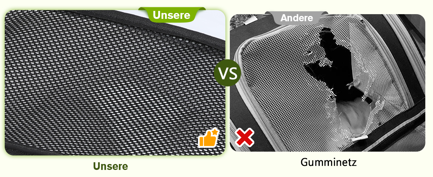 Рюкзак для кота Pecute з сітчастим вікном, переноска для тварин, дихаючий та легкий, сірий, до 6 кг