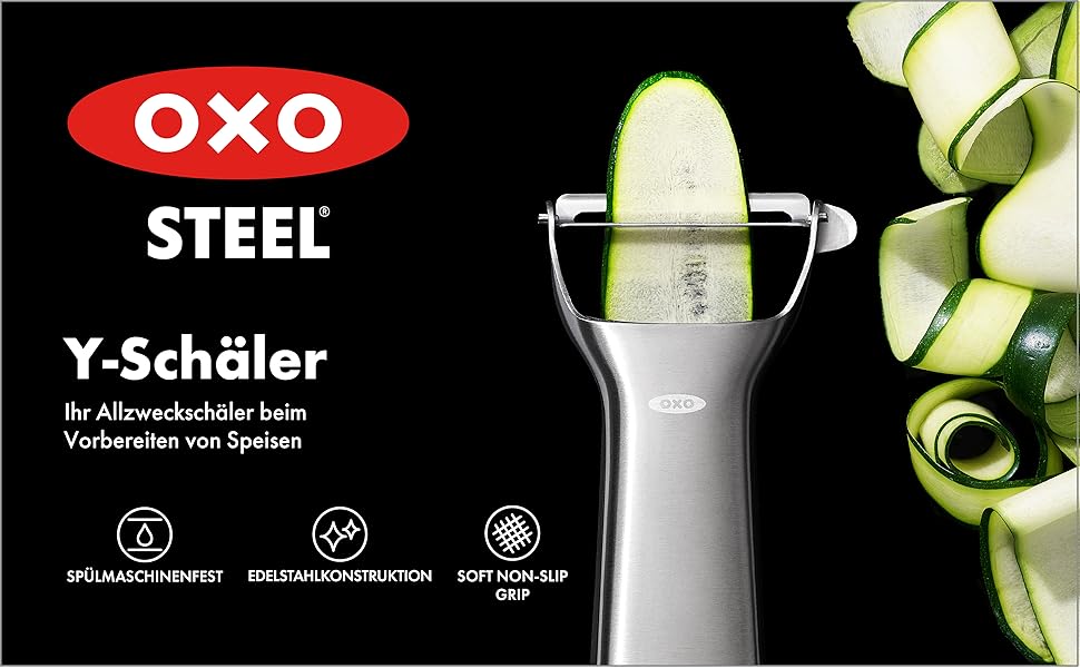 Овочечистка OXO Steel Y-Peeler срібляста з нержавіючої сталі