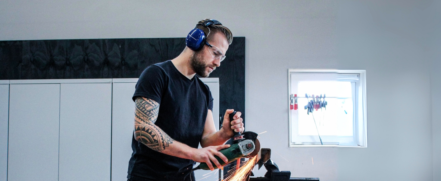 Навушники захисні Vanderfields Premium - шумозаглушення 36,1 dB, для дорослих та підлітків, 2 шт. (Marine Blue)