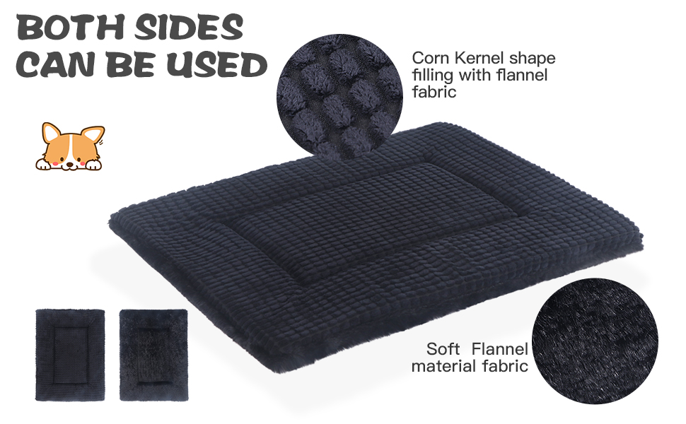 Ортопедичний лежак для собак BVAGSS, м'який лежак-матрац для собак, 91x58x4 см, сірий