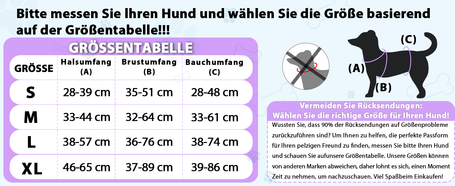 Нашийник для собак Huntboo, великих порід, анти-вислизання, світловідбиваючий, водонепроникний, регульований, для прогулянок та бігу (L, фіолетовий лаванда)