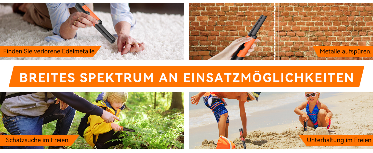 Металодетектор SUNPOW для дітей - LCD-дисплей з мультфільмом, водонепроникна котушка IP68, унісекс дизайн, 3 режими (All Metal/Disc/Pinpoint), регульована ручка 32-40 дюймів для дітей 5-12 років (X-Yellow)