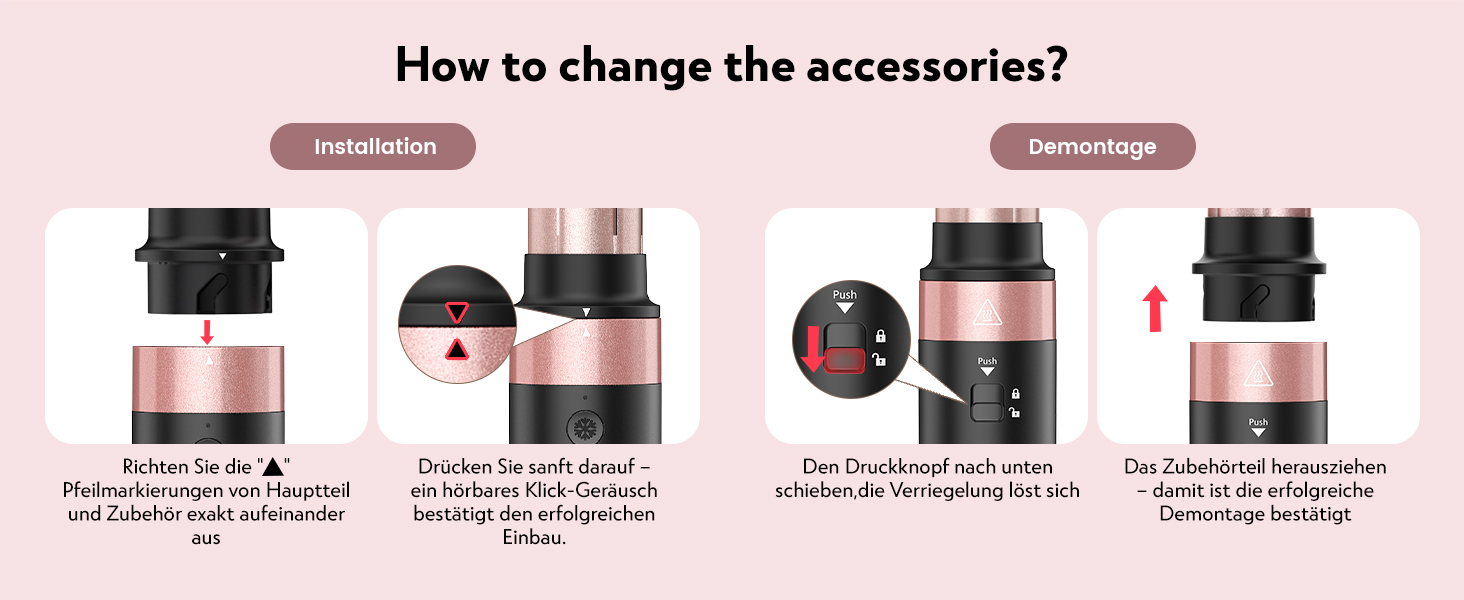 Slopehill Airstyler 5 в 1: Іонізатор, Фен, Щітка для об'єму, Локони, Випрямляч. Чорний