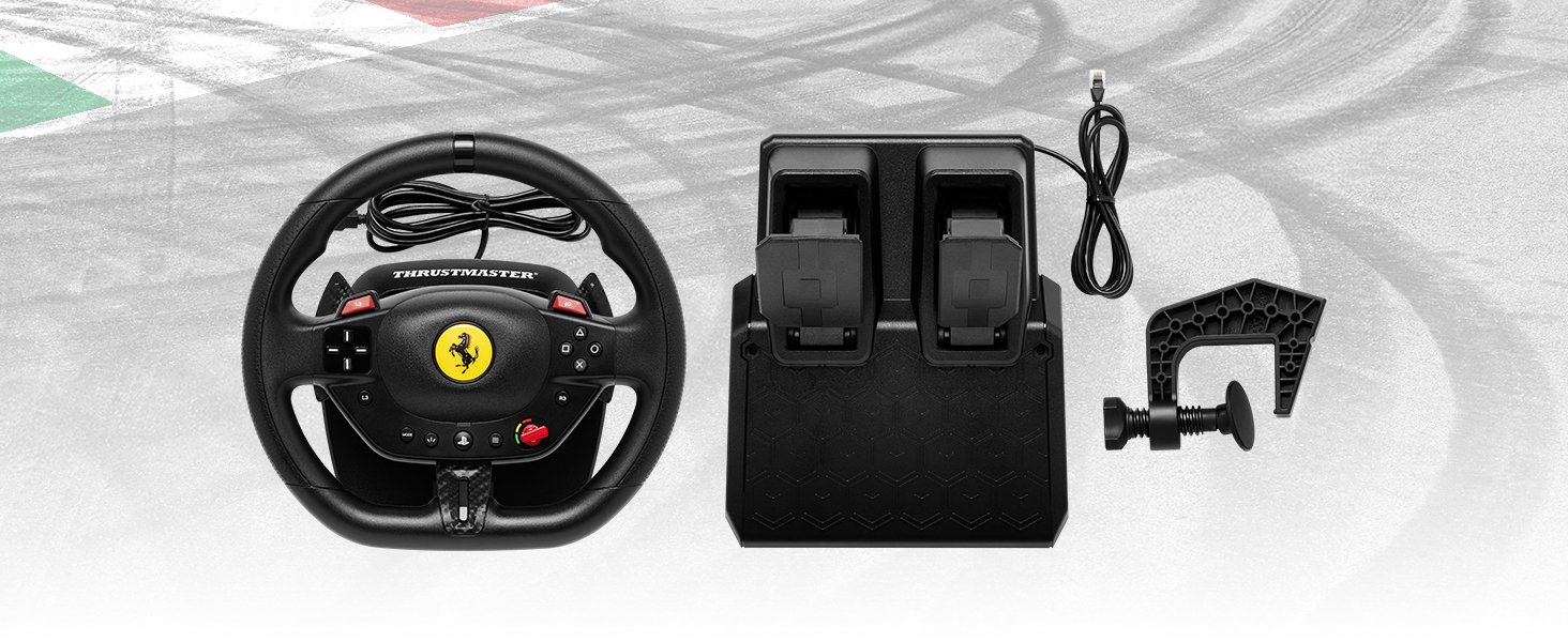 Руль Thrustmaster T98 Ferrari 296 GTB для PS5, PS4, PC