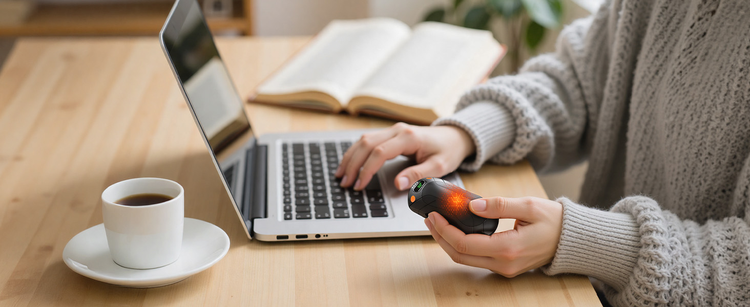 Електричний підігрівач для рук 2 шт. з регулюванням температури (45°C, 50°C, 55°C), 5000mAh, магнітний, компактний, чорний