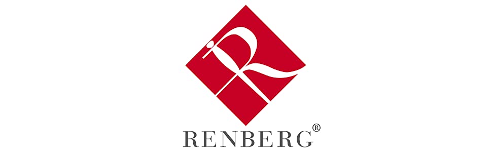 Набір кухонних ножів RENBERG Tenessy, 15 предметів з дерев'яною ручкою, нержавіюча сталь, професійний