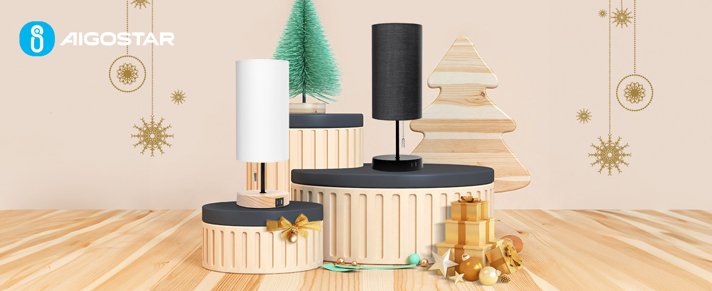 Торшер Aigostar з 2 USB-портами для зарядки, вимикач на шнурі, металева основа, сучасний дизайн, сірий колір. Підходить для спальні, вітальні, робочого столу, дитячої кімнати