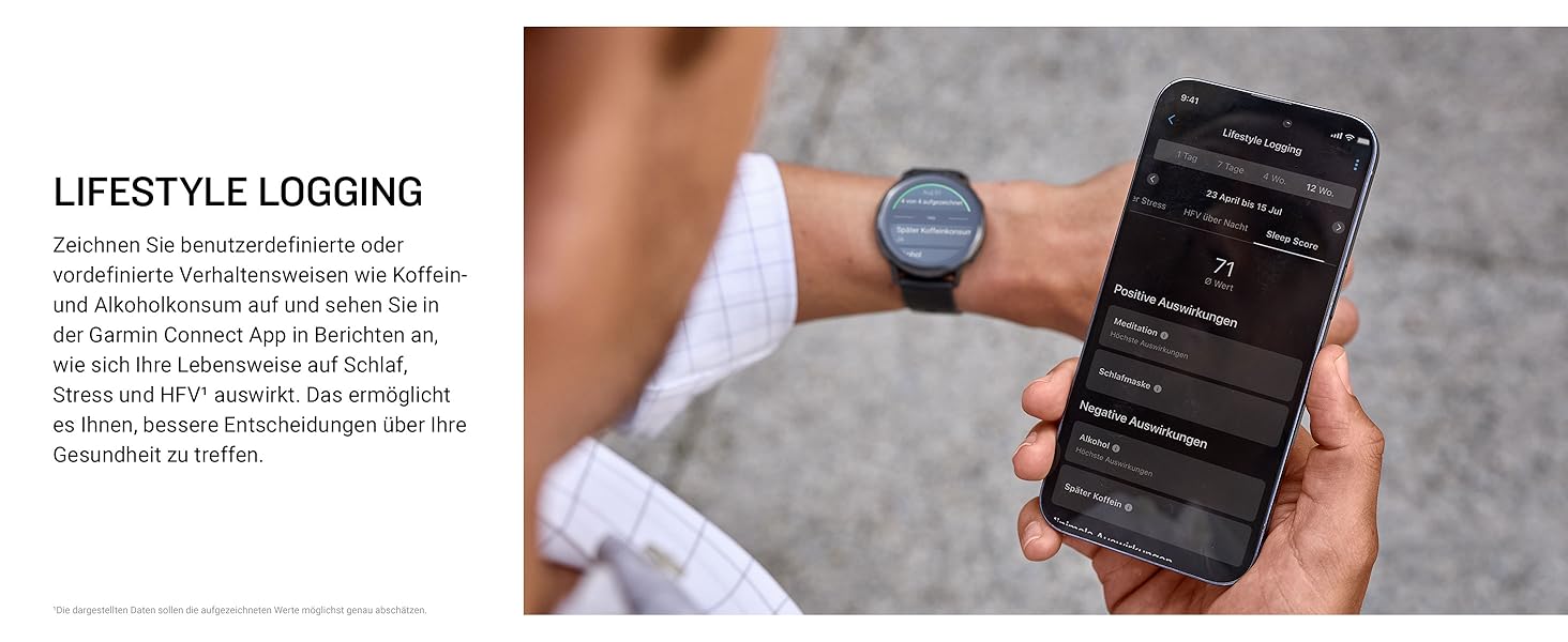 Розумний годинник Garmin Venu 4 - фітнес-трекер з AMOLED дисплеєм, 1,4