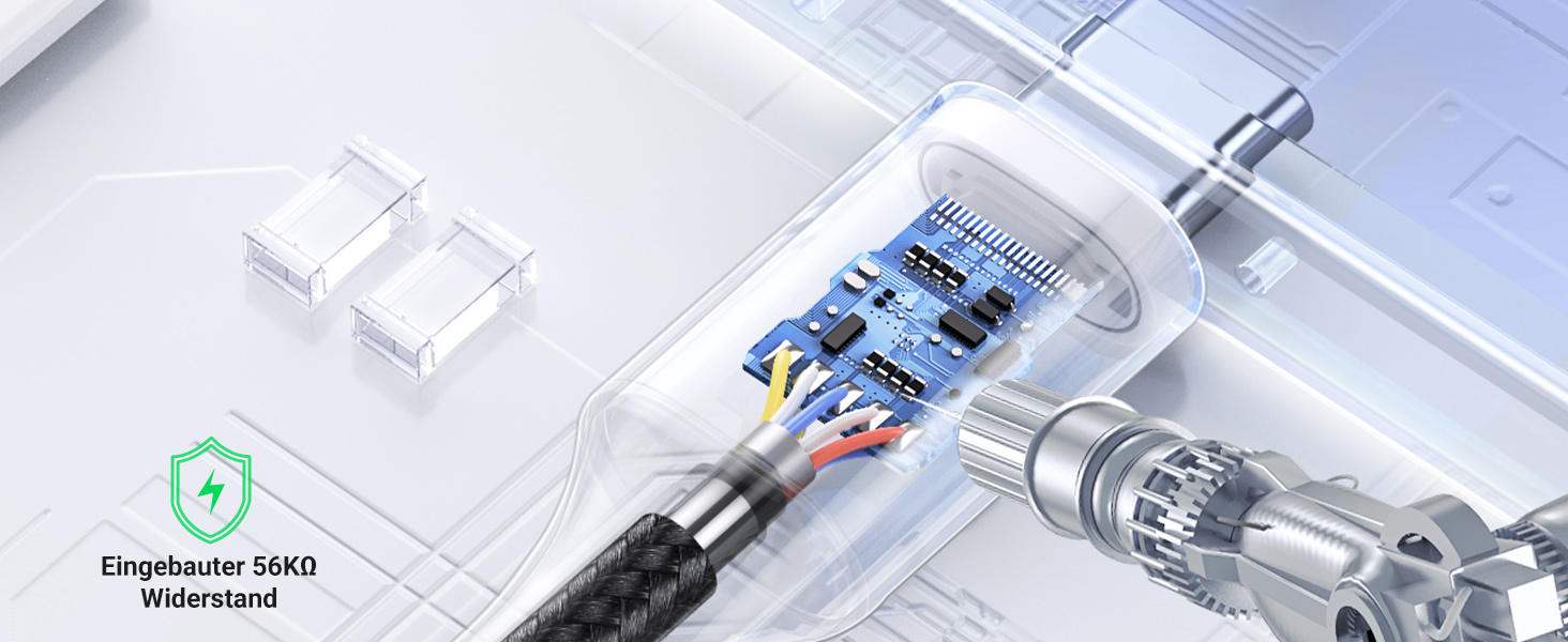 Кабель USB-C UGREEN 2 шт. (2M + 0.5M) нейлонова обплітання, сумісний з Samsung Galaxy S24 Ultra, S23, S22, iPhone 15 Pro, Pro Max