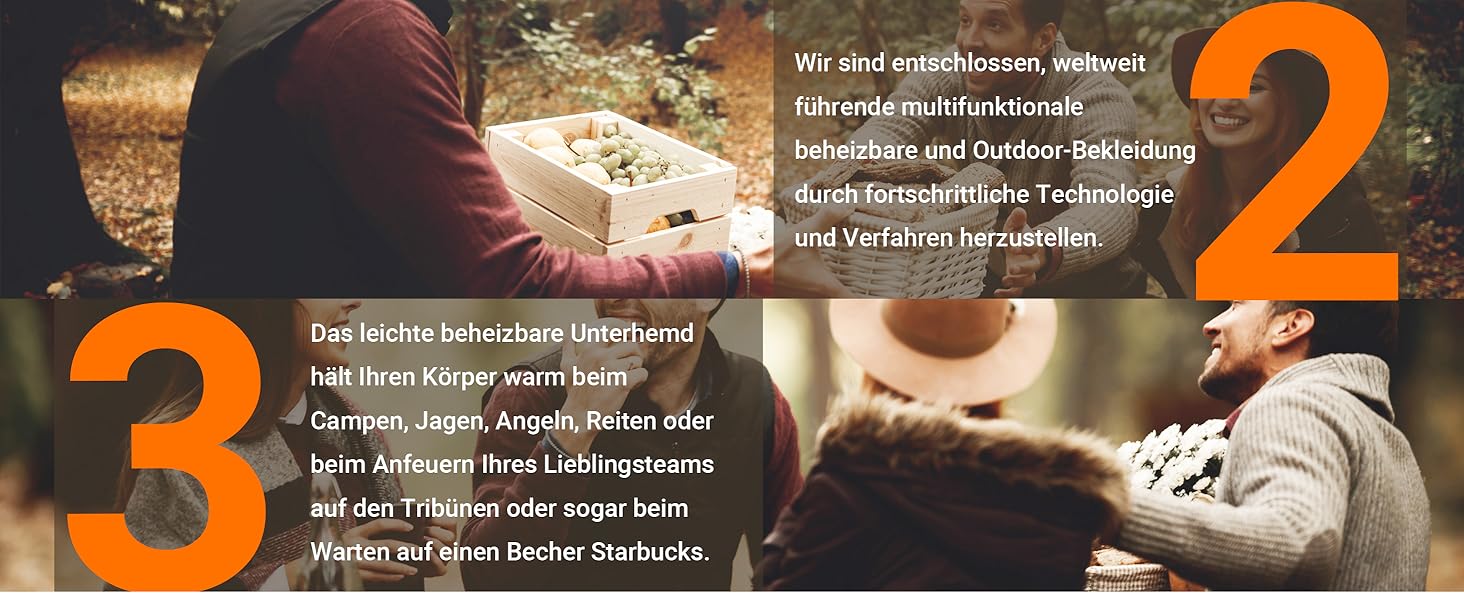 Обогревна жилетка для чоловіків та жінок, 6 зон обігріву, 3 режими температури, чорний колір, розмір S