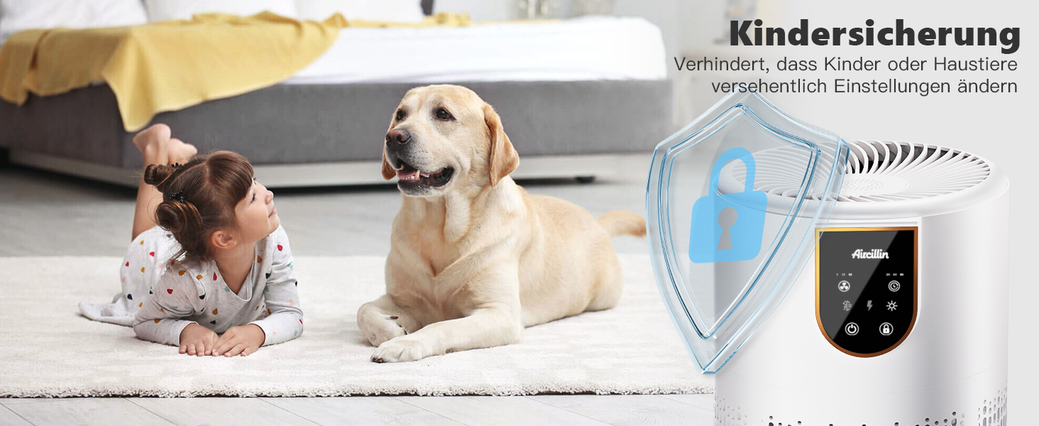 Повітряний фільтр для алергіків з HEPA фільтром H13, очищує до 45 м², 12W, видаляє пил, пилок, шерсть тварин та запахи, 25dB (AP0801) Fine