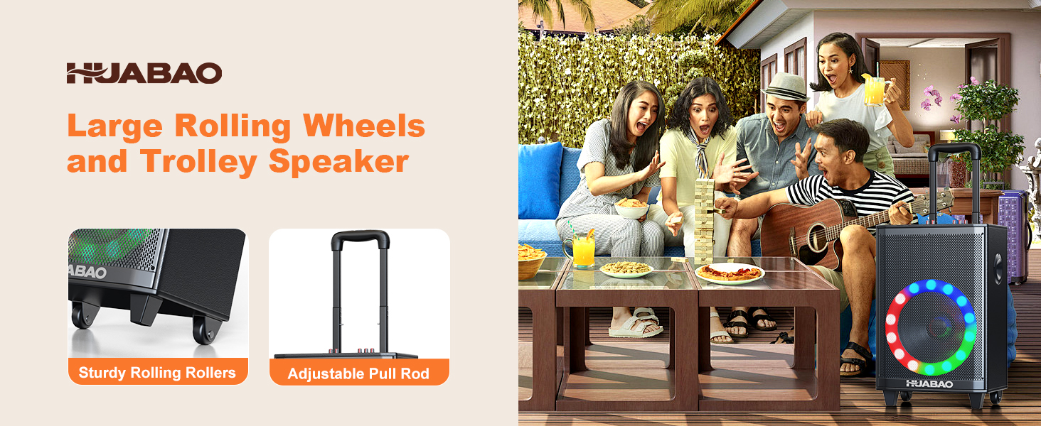 Bluetooth-караоке-система A115 з 2 мікрофонами, 11 динаміками, акумулятором 8800 mAh, світловим ефектом, FM/AUX/USB/TF, регулюванням басів та високих частот