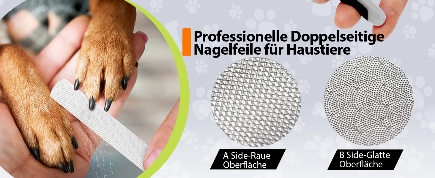 Професійна нігтьова шарикова пилка для собак та котів з високоякісною пільцювальною пилкою з нержавіючої сталі та надгострими лезами з нержавіючої сталі 4Cr13 для маленьких, середніх та великих порід