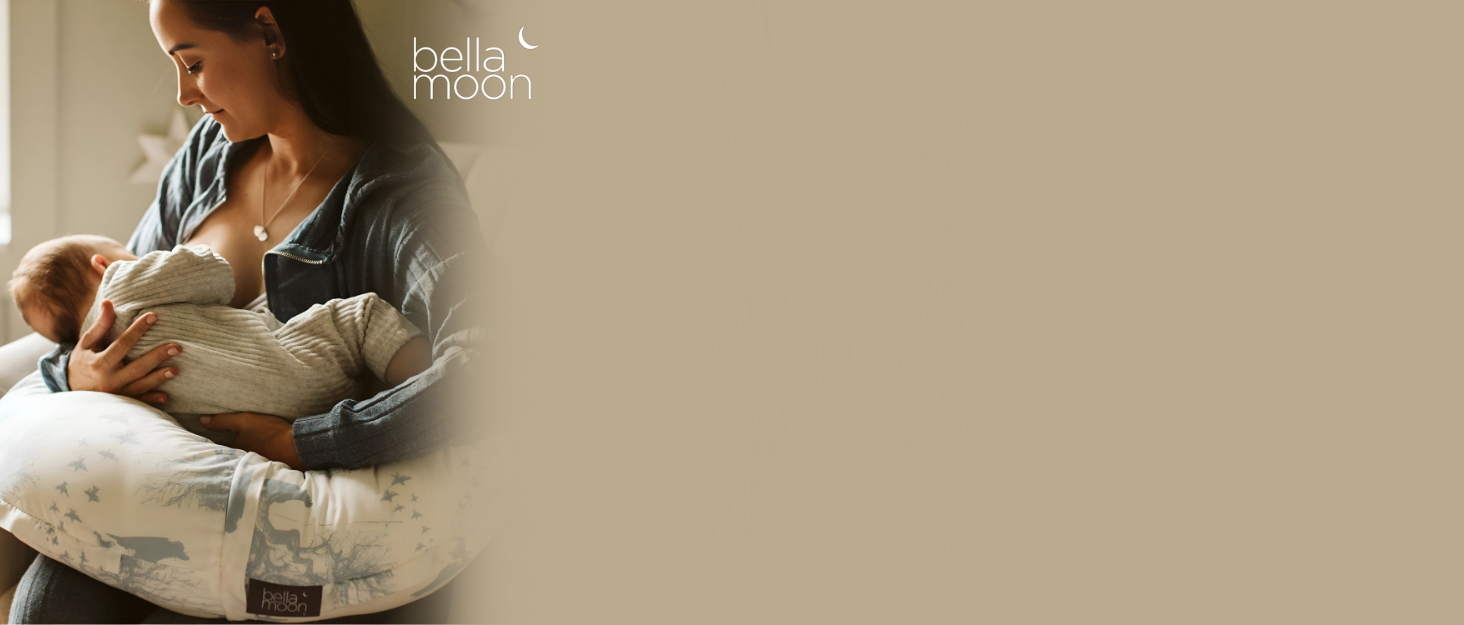 Подушка для вагітних BellaMoon 3-в-1: підтримка всього тіла, C-подібна форма для сну, годування та ліжка для малюка, знімний бавовняний чохол (Waterleaves)