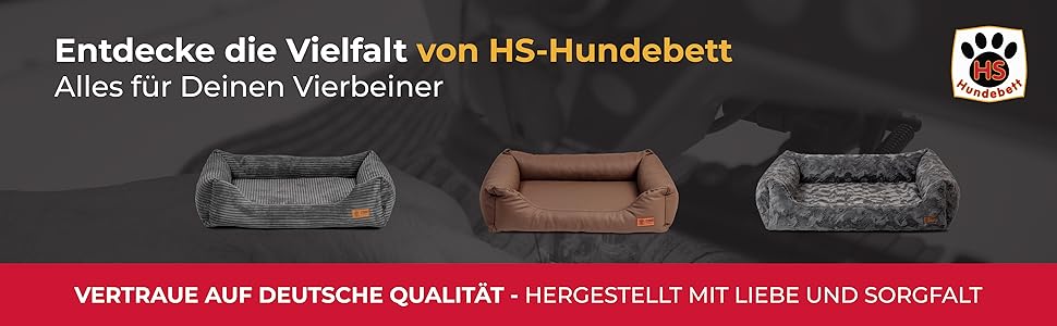 Ортопедичне ліжко для собак HS-Hundebett® Deluxe Cord M (70x90 см) – Зелене ліжко з memory foam для великих собак, миється, не слизьке, Made in Germany