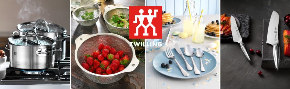 Набір столових приборів Zwilling KING, 42 предмети, сріблястий, 35x25x10 см