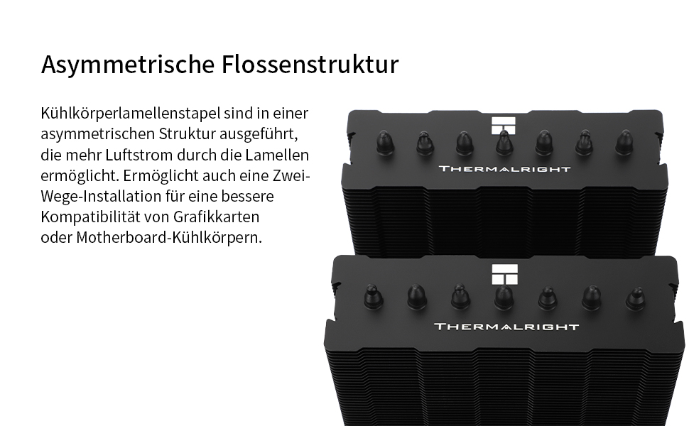 Thermalright Phantom Spirit 120 SE BLACK - Кулер для CPU з 7 Heatpipes, 2 x 120mm PWM вентилятори, AM4/AM5/Intel LGA1851/1700/1150/1151/1200