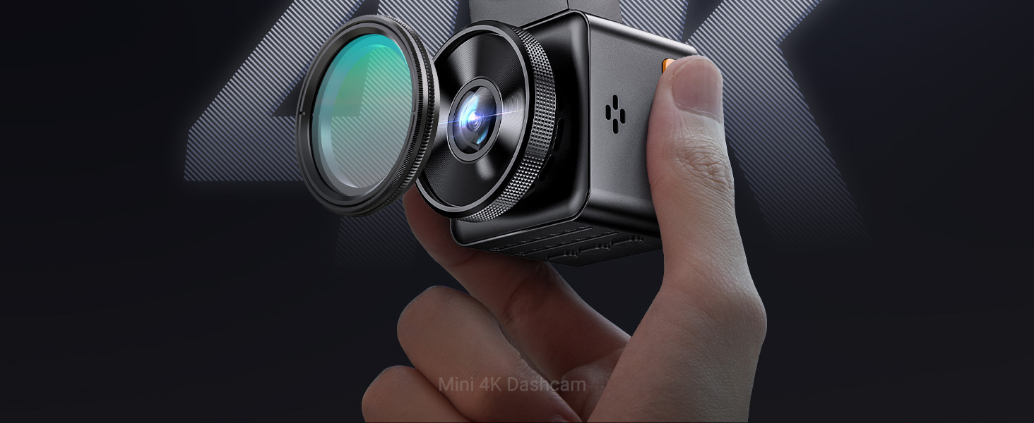 Відеореєстратор VANTRUE E1 Pro 4K HDR STARVIS: Автомобільний відеореєстратор з GPS, Wi-Fi, нічним баченням та паркувальним режимом