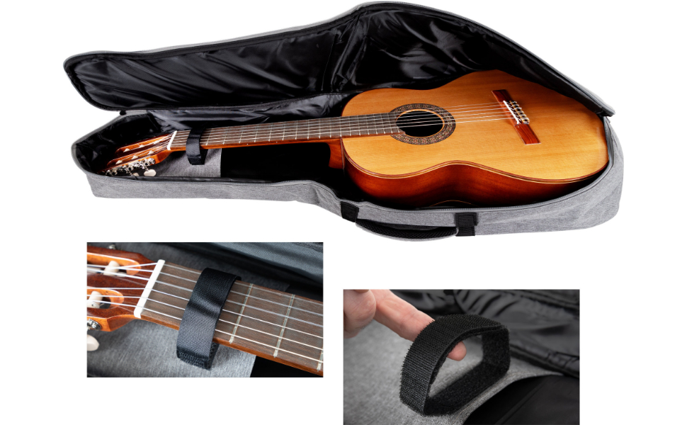 Чохол для гітари Shaman WGB-115 GY Premium-Line - Водовідштовхуючий, міцний, з рюкзак-переноскою та кишенею для аксесуарів