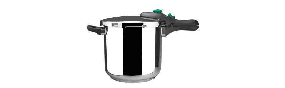 Magefesa DYNAMIC - Pressure Cooker, Stainless Steel 18/10, 5 Safety Systems, Easy Handling, Suitable for All Cooktops, Including Induction (7.5L) 7.5 l