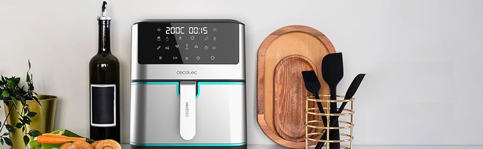 Фритюрниця Cecotec Cecofry 7600, 8 л, цифрова