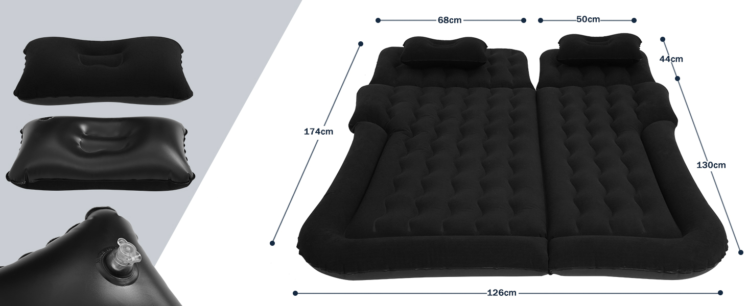 Надувний матрац для автомобіля SUV: комфортне спальне місце для подорожей та кемпінгу