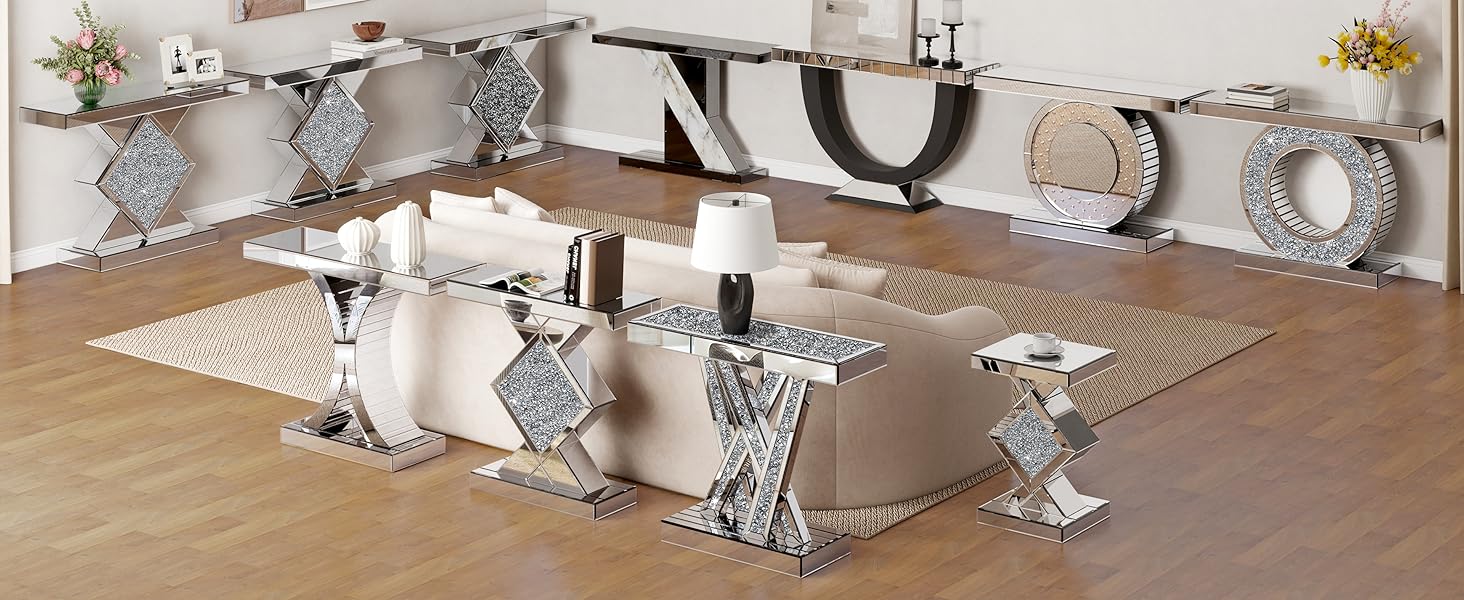 Срібна ваза Shyfoy з дзеркальною поверхнею, 36 см, з декором з кристалів та діамантів. Сучасна ваза для декору інтер'єру, для дому, на стіл, вхід.