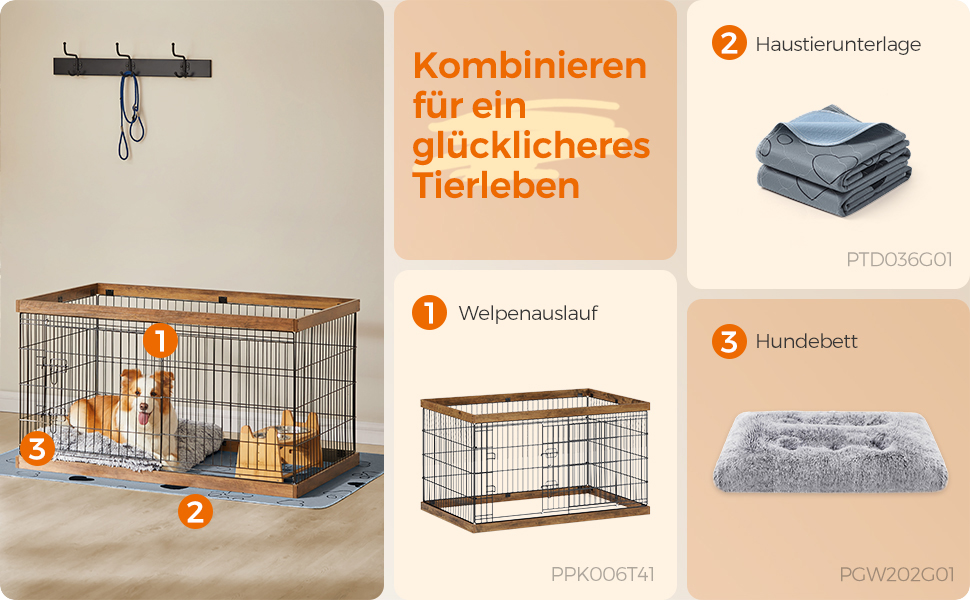 Підстилка для собак Feandrea, 2 шт., XL (122 x 91 см), сіра, водонепроникна, супер вбираюча, для дому