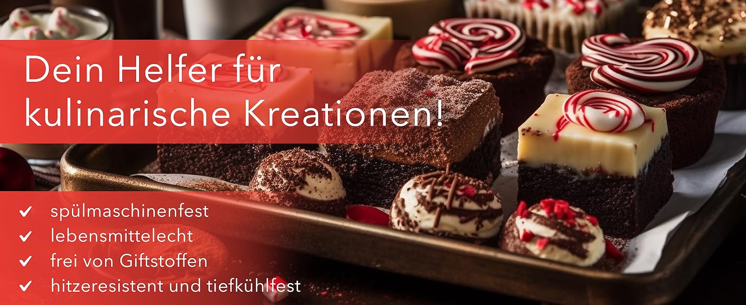 Форма для випічки Brownie AVANA (2 шт) з силікону, антипригарне покриття, BPA-Free