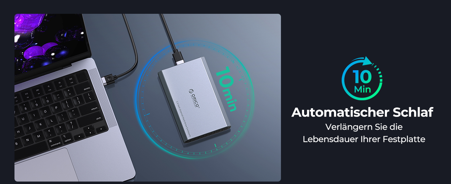 Зовнішній корпус для HDD/SSD ORICO 2.5