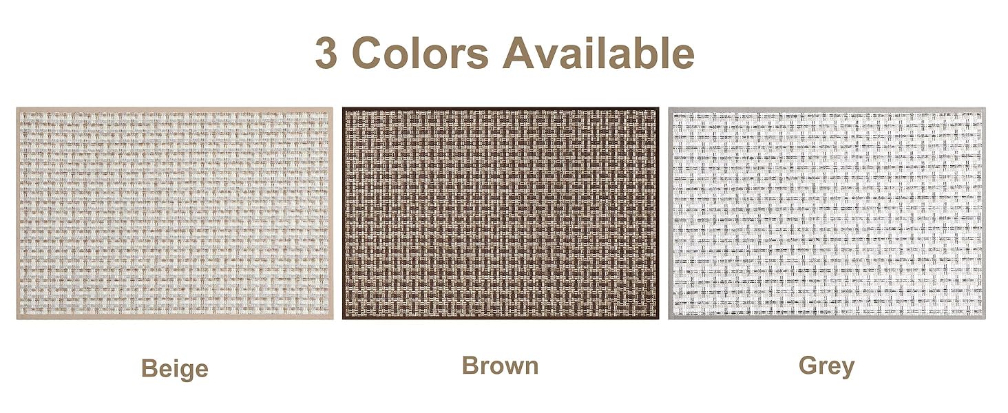 Килимок для дому, антиковзаюча підлога, килимок для входу, 60x90 см, золотий