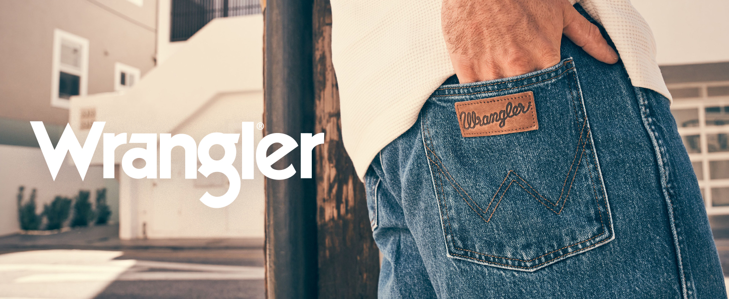Джинси чоловічі Wrangler Texas 34W/32L Stonewash - класичні джинси з потертим ефектом