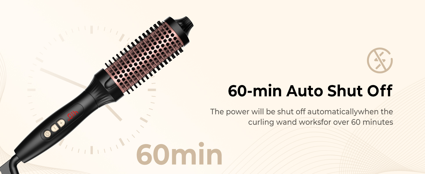 UKLISS Hairstyler 6 в 1: Airbrush, круглі щітки, плойка, фен, випрямляч | 1000W | для локонів, об'єму, випрямлення та сушіння