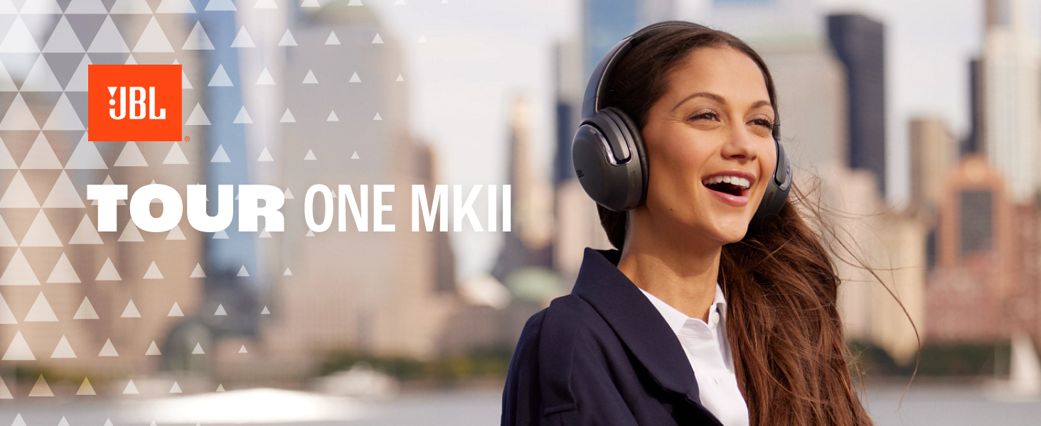 JBL Tour One M2 – Бездротові навушники Over-Ear з активним шумозаглушенням – Bluetooth, Champagne, до 40 годин роботи від акумулятора