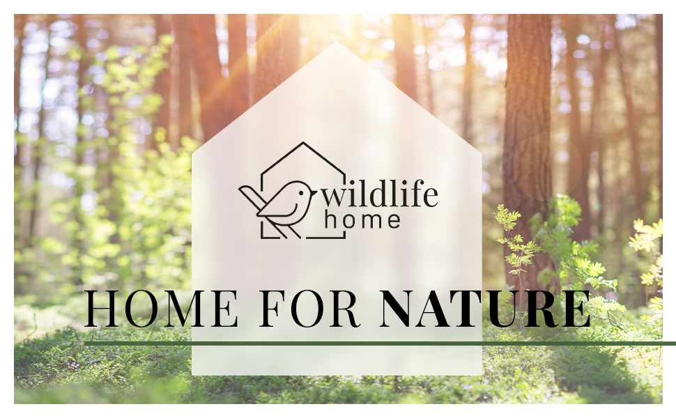 Дерев'яний будиночок для птахів WILDLIFE HOME Amsel, напіввідкритий, масивне дерево, для дроздів, малинівок, напівпечерних птахів, нефарбований, для підвішування, стійкий до погодних умов